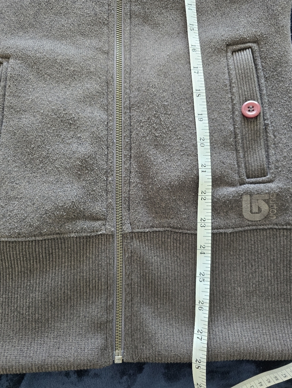 Burton DryRide Full-Zip Fleece Sweater Jacket Size XS - Picture 12 of 12